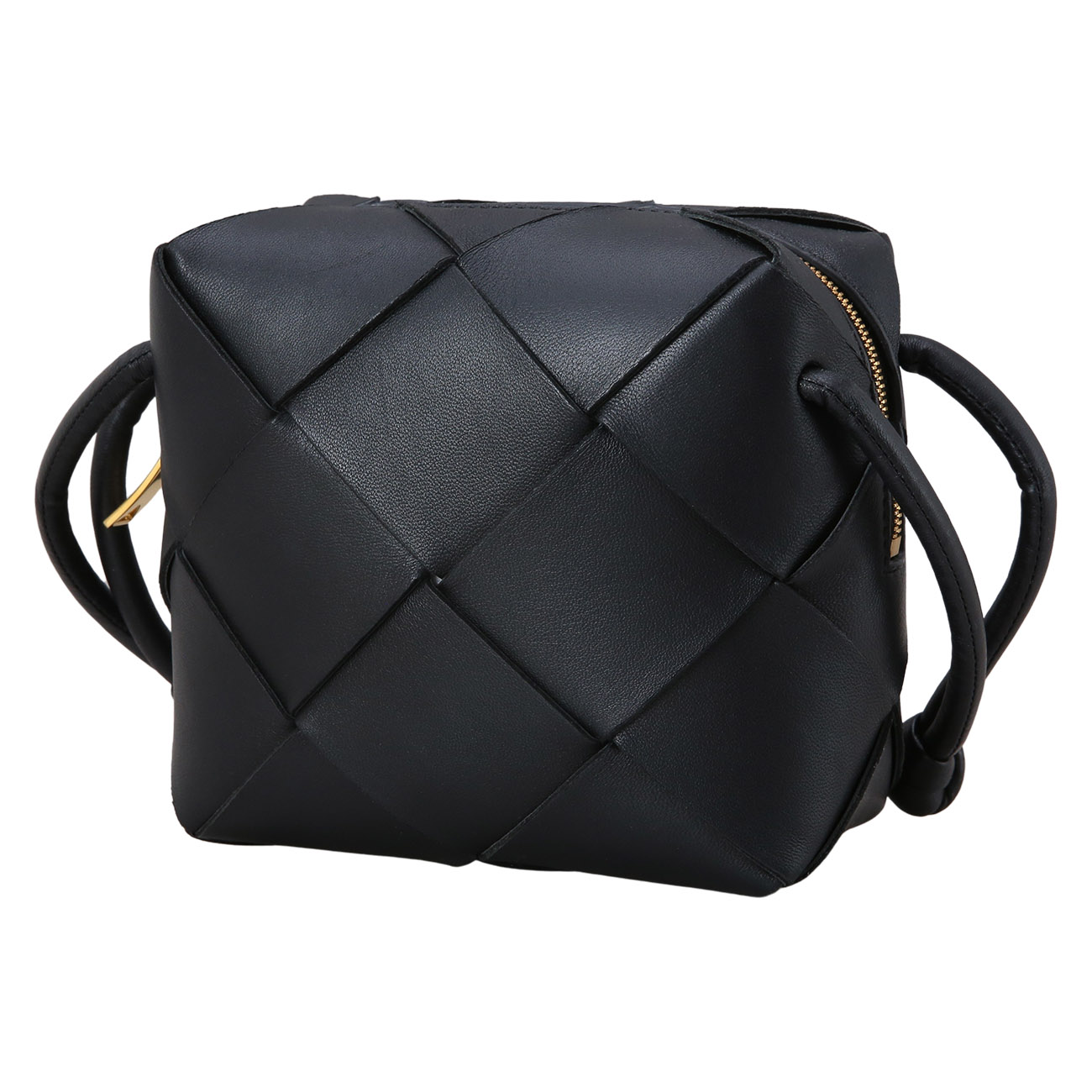 BOTTEGA VENETA(USED)보테가베네타 루프 인트레치아토 스몰 레더 크로스백